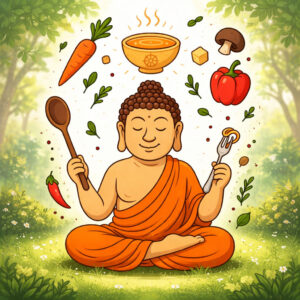 Authentische buddhistische Rezepte aus verschiedenen Traditionen