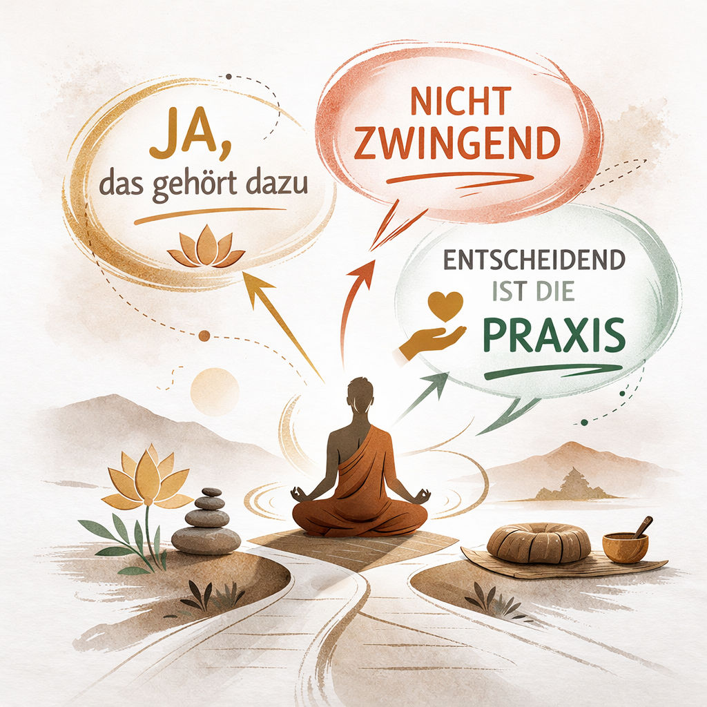 Muss man an Wiedergeburt glauben, um Buddhist zu sein?
